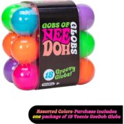 NeeDoh Teenie Globs – Mini Sensory Balls – 18 Pack - Image 3