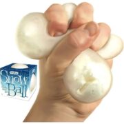 NeeDoh Snow Ball Stress Balls – Crunchy & Squishy – 2 Pack - Image 4