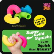 NeeDoh Mac ‘N’ Squeeze – 4 Squishy Noodles – Assorted - Image 8