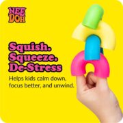 NeeDoh Mac ‘N’ Squeeze – 4 Squishy Noodles – Assorted - Image 7