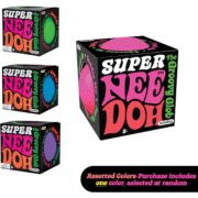 Super NeeDoh – Jumbo Stress Ball – 4.5″ – Assorted - Image 3
