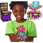 Nice Cube Translucent NeeDoh – 3 Pack (Purple/Pink/Blue) - Image 5