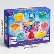 8-Pack Soft Squishy Toys Silicone Decompression Toys set - Image 3