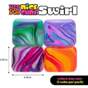 NeeDoh Nice Cube Swirl – Solid Squish – Assorted - Image 6