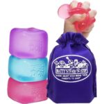 Nice Cube Translucent NeeDoh – 3 Pack (Purple/Pink/Blue)
