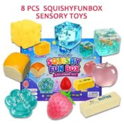 8-Piece Mystery Squishy Box — Ultimate Malt Sugar Stress Relief Sensor - Image 2