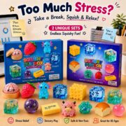 8-Piece Mystery Squishy Box — Ultimate Malt Sugar Stress Relief Sensor